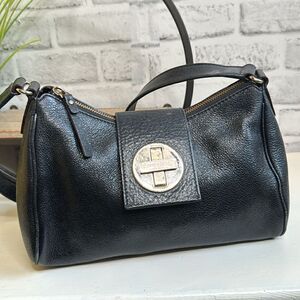 Kate Spade Black Leather Shoulder Bag